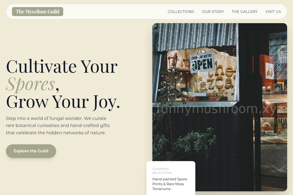 Sporeflow Gift Shop