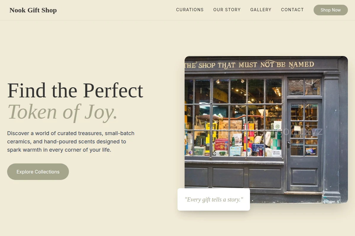 Nook Gift Shop