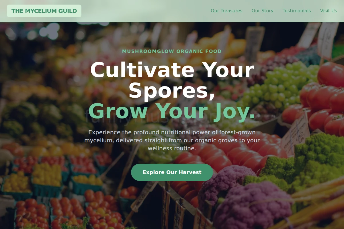 Mushroomglow Organic Food